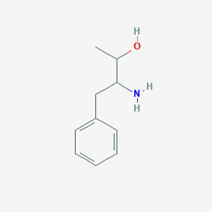 molecular formula C10H15NO B13248511 3-Amino-4-phenylbutan-2-ol CAS No. 91251-46-6