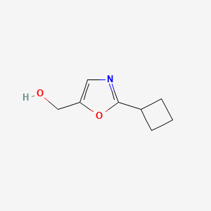 (2-Cyclobutyl-1,3-oxazol-5-yl)methanol