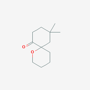 10,10-Dimethyl-1-oxaspiro[5.5]undecan-7-one