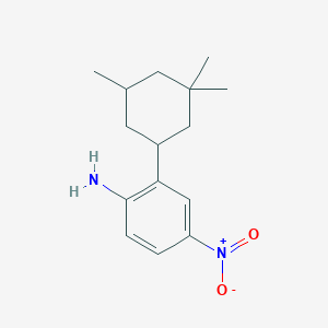 4-Nitro-2-(3,3,5-trimethylcyclohexyl)aniline