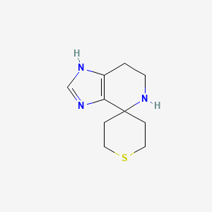 3,5,6,7-Tetrahydrospiro[imidazo[4,5-c]pyridine-4,4'-thiane]