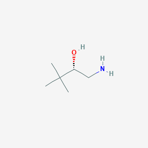 molecular formula C6H15NO B13248592 (2S)-1-amino-3,3-dimethylbutan-2-ol 