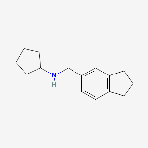 N-(indan-5-ylmethyl)cyclopentanamine