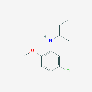 N-(butan-2-yl)-5-chloro-2-methoxyaniline