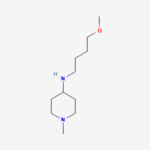 molecular formula C11H24N2O B13248804 N-(4-methoxybutyl)-1-methylpiperidin-4-amine 