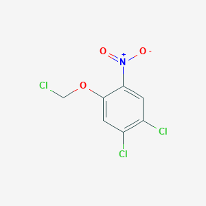 1,2-Dichloro-4-(chloromethoxy)-5-nitrobenzene