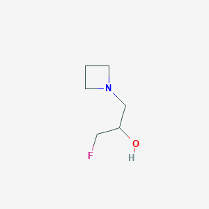 1-(Azetidin-1-yl)-3-fluoropropan-2-ol