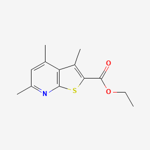 Ethyl 3,4,6-trimethylthieno[2,3-b]pyridine-2-carboxylate