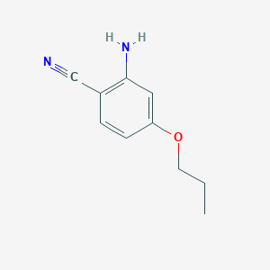 2-Amino-4-propoxybenzonitrile