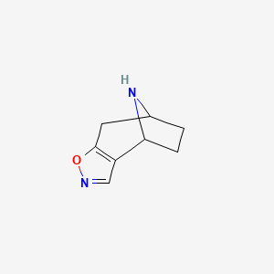 molecular formula C8H10N2O B13248944 5-Oxa-4,11-diazatricyclo[6.2.1.0,2,6]undeca-2(6),3-diene 