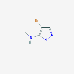 4-Bromo-N,1-dimethyl-1H-pyrazol-5-amine