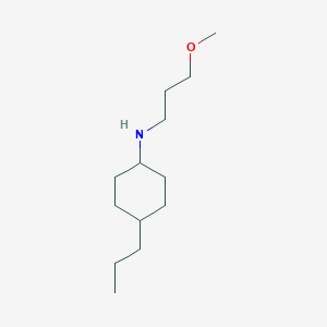 N-(3-methoxypropyl)-4-propylcyclohexan-1-amine