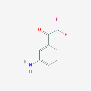 1-(3-Aminophenyl)-2,2-difluoroethan-1-one