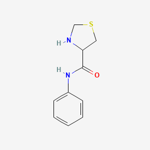 N-phenyl-1,3-thiazolidine-4-carboxamide