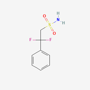 2,2-Difluoro-2-phenylethane-1-sulfonamide