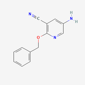 5-Amino-2-(benzyloxy)pyridine-3-carbonitrile