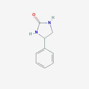 molecular formula C9H10N2O B132491 4-苯基-2-咪唑烷酮 CAS No. 27129-49-3