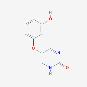 5-(3-Hydroxyphenoxy)-1,2-dihydropyrimidin-2-one