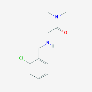 2-{[(2-Chlorophenyl)methyl]amino}-N,N-dimethylacetamide