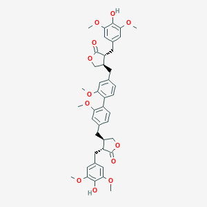 molecular formula C42H46O12 B132492 Neoarctin B CAS No. 155969-67-8