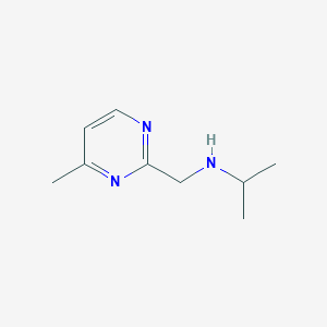 [(4-Methylpyrimidin-2-yl)methyl](propan-2-yl)amine