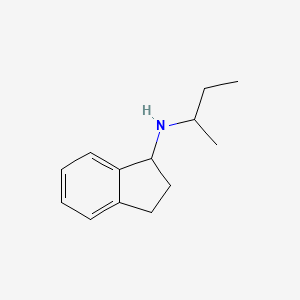 N-(butan-2-yl)-2,3-dihydro-1H-inden-1-amine