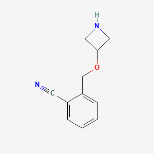 2-[(Azetidin-3-yloxy)methyl]benzonitrile