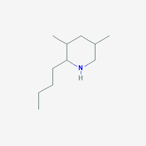 2-Butyl-3,5-dimethylpiperidine