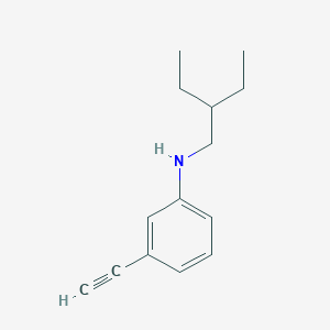 N-(2-ethylbutyl)-3-ethynylaniline