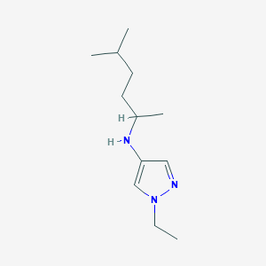 1-Ethyl-N-(5-methylhexan-2-yl)-1H-pyrazol-4-amine