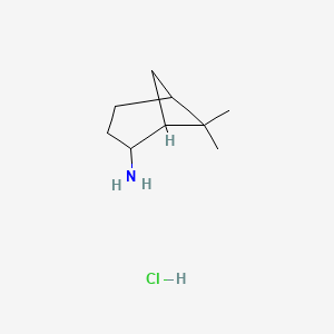 6,6-Dimethylbicyclo[3.1.1]heptan-2-amine hydrochloride