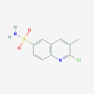 2-Chloro-3-methylquinoline-6-sulfonamide