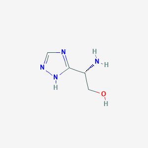 (2S)-2-Amino-2-(1H-1,2,4-triazol-3-yl)ethan-1-ol