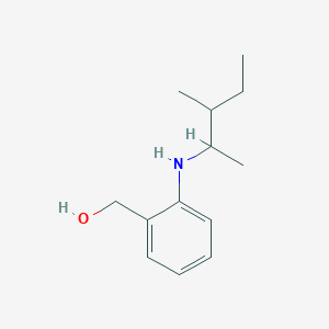 {2-[(3-Methylpentan-2-yl)amino]phenyl}methanol