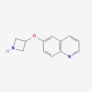 6-(Azetidin-3-yloxy)quinoline