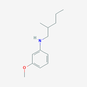 molecular formula C13H21NO B13249705 3-methoxy-N-(2-methylpentyl)aniline 