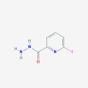 B1324986 6-Iodo-pyridine-2-carboxylic acid hydrazide CAS No. 851102-43-7