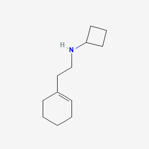 N-[2-(Cyclohex-1-en-1-yl)ethyl]cyclobutanamine