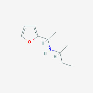 (Butan-2-yl)[1-(furan-2-yl)ethyl]amine