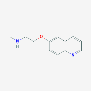 Methyl[2-(quinolin-6-yloxy)ethyl]amine