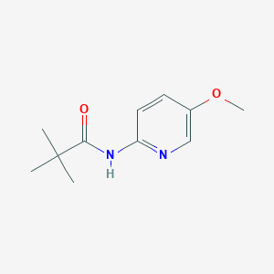 molecular formula C11H16N2O2 B1325000 N-(5-Methoxy-pyridin-2-yl)-2,2-dimethyl-propionamide CAS No. 898561-68-7