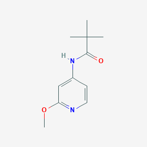 N-(2-Methoxy-pyridin-4-yl)-2,2-dimethyl-propionamide