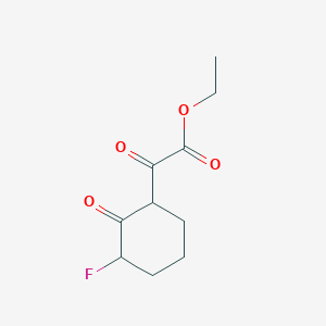 Ethyl 2-(3-fluoro-2-oxocyclohexyl)-2-oxoacetate