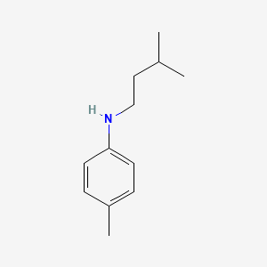 4-methyl-N-(3-methylbutyl)aniline