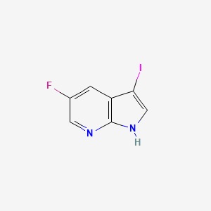 5-Fluoro-3-iodo-1H-pyrrolo[2,3-b]pyridine