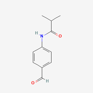 N-(4-formylphenyl)-2-methylpropanamide