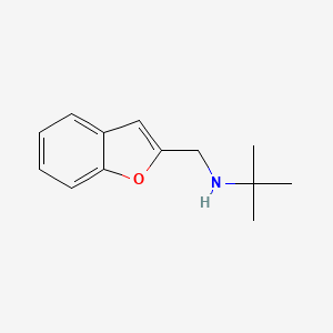 (1-Benzofuran-2-ylmethyl)(tert-butyl)amine