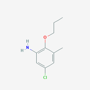 5-Chloro-3-methyl-2-propoxyaniline