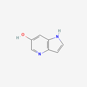 molecular formula C7H6N2O B1325021 1H-吡咯并[3,2-b]吡啶-6-醇 CAS No. 1015609-35-4