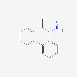 1-(2-Phenylphenyl)propan-1-amine